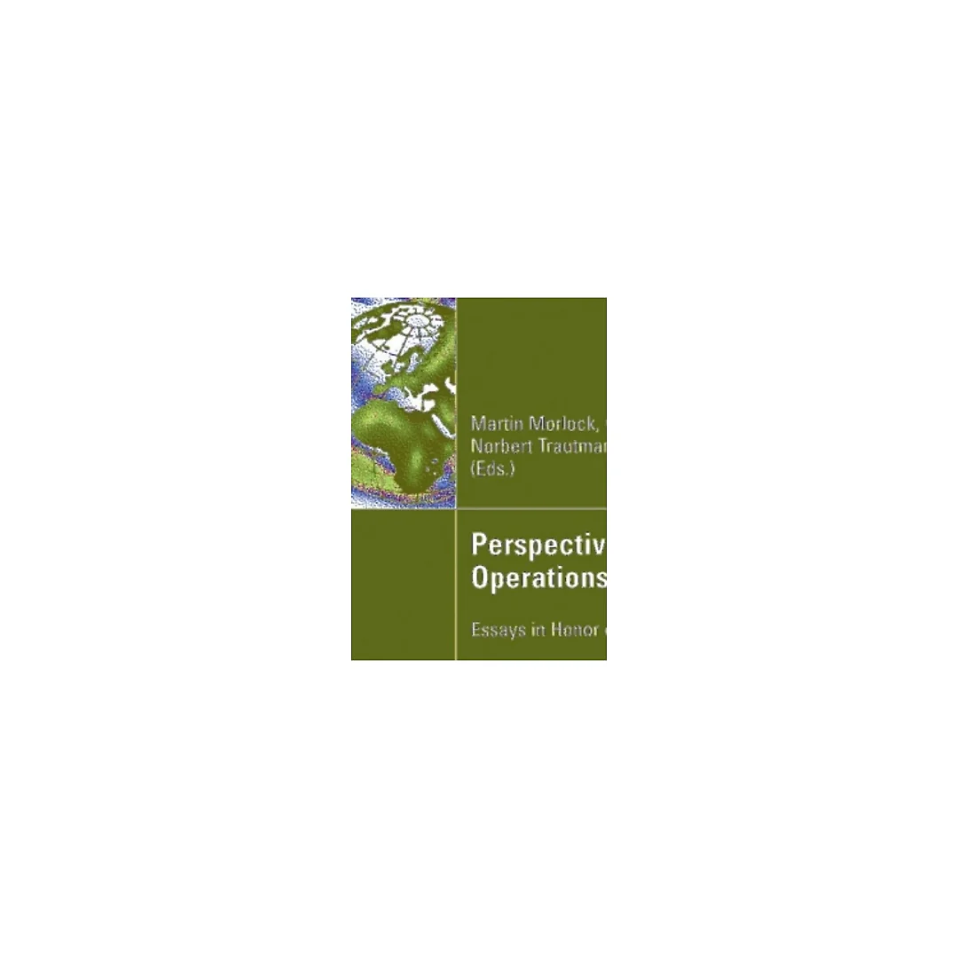 Perspectives on Operations Research: Essays in Honor of Klaus Neumann