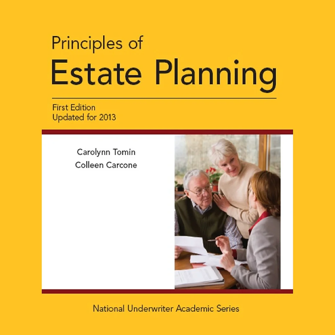 Principles of Estate Planning, Updated for 2013
