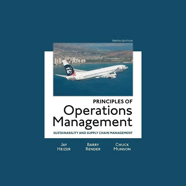 Principles of operations management: sustainability and supply chain management