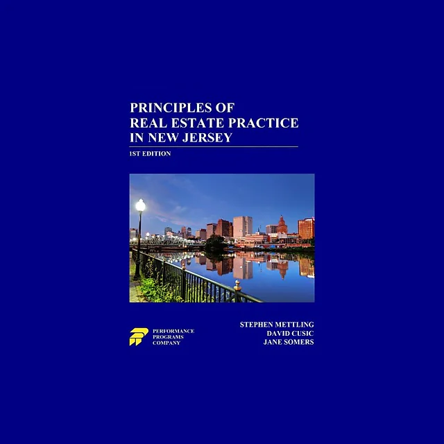 Principles of Real Estate Practice in New Jersey
