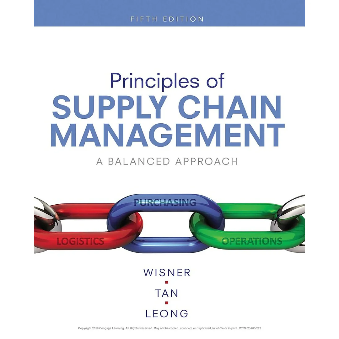 Principles of Supply Chain Management: A Balanced Approach, 5th Edition