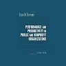 Productivity in Public and Nonprofit Organizations