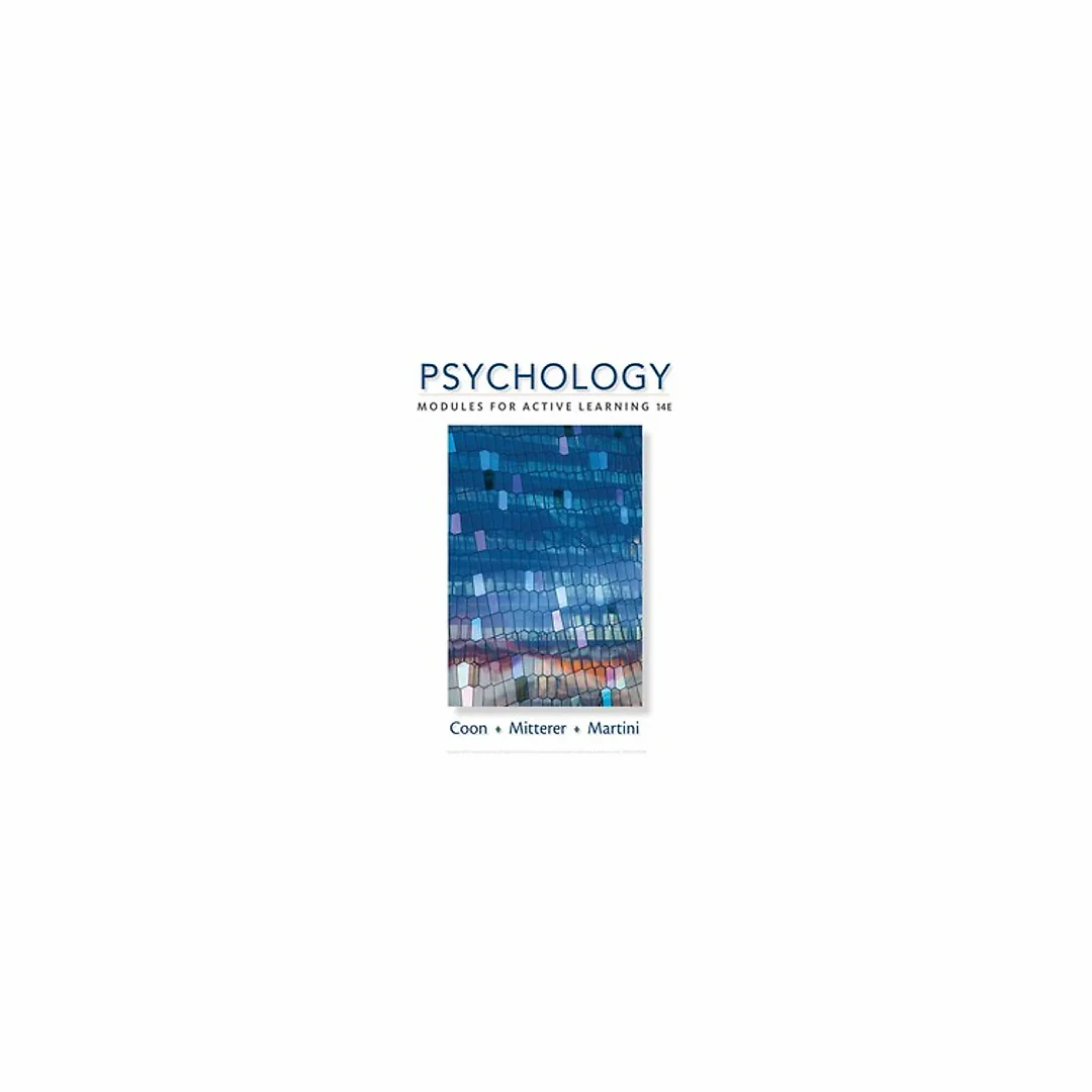 Psychology Modules for Active Learning 14th Edition by Dennis Coon