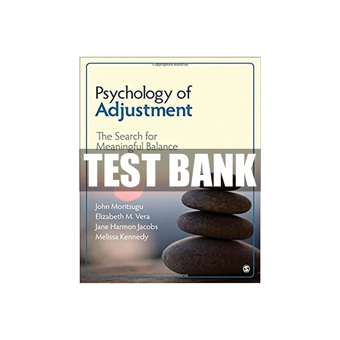 Psychology of Adjustment: The Search for Meaningful Balance