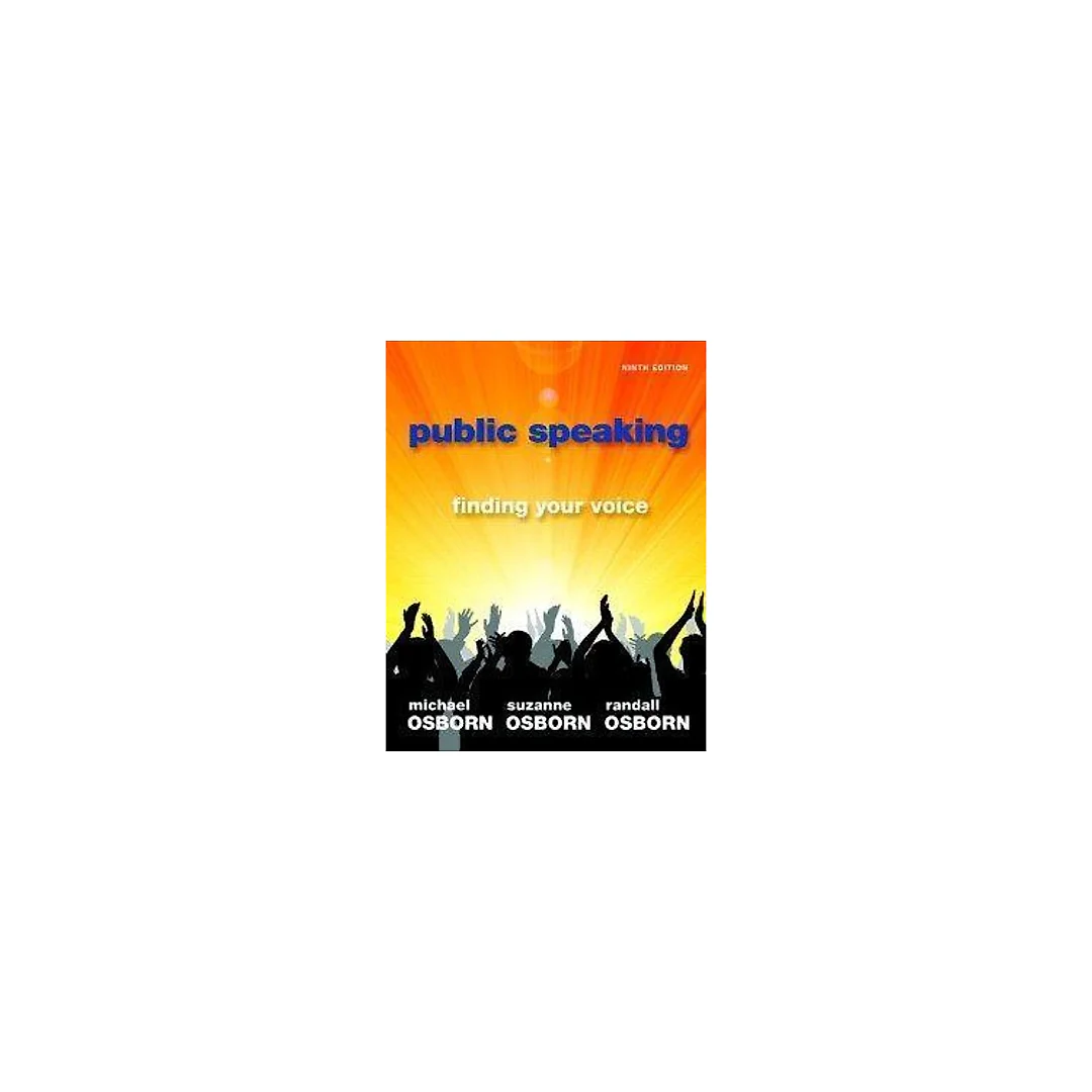 Public Speaking Finding Your Voice 9Th Edition