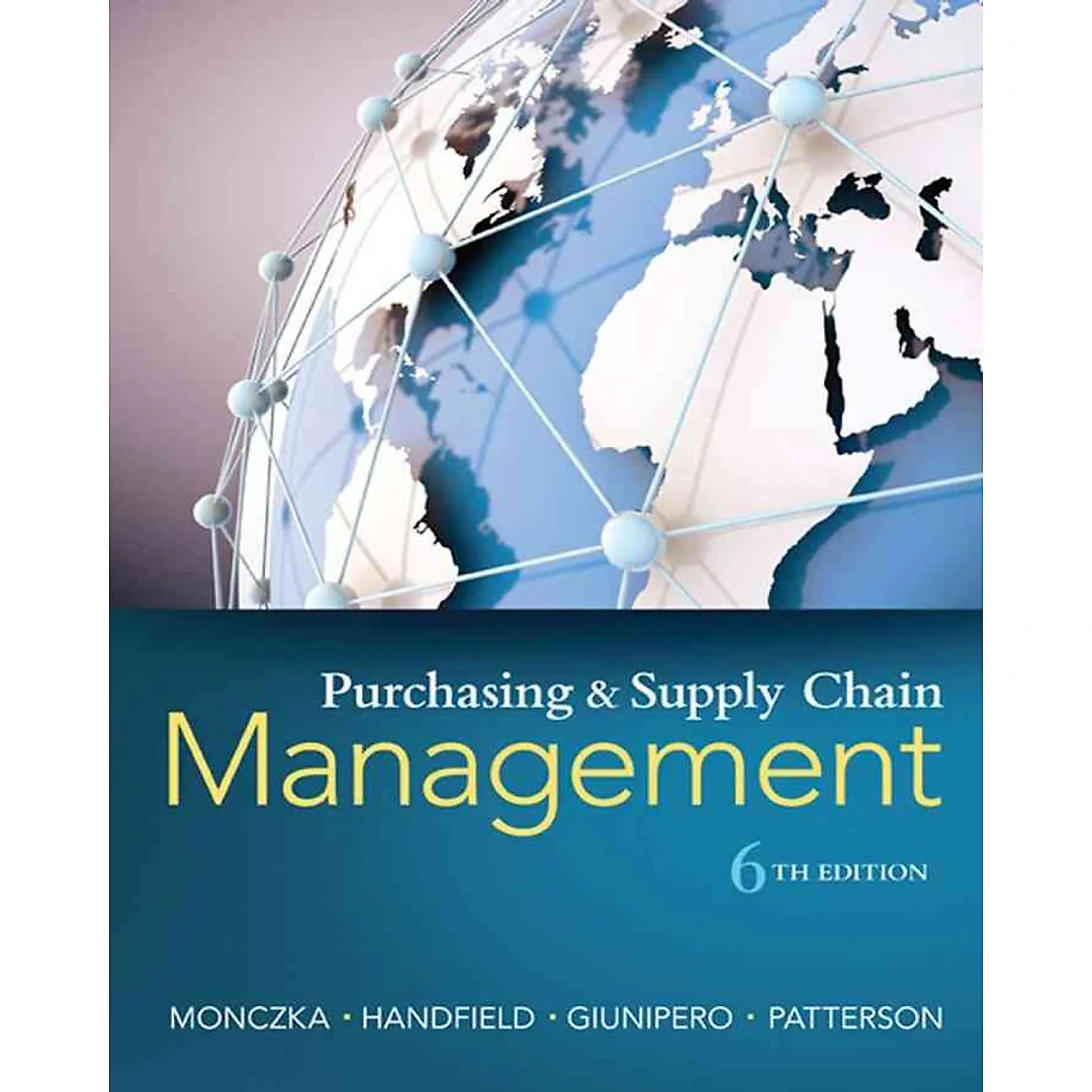 Purchasing and Supply Chain Management 6th Edition