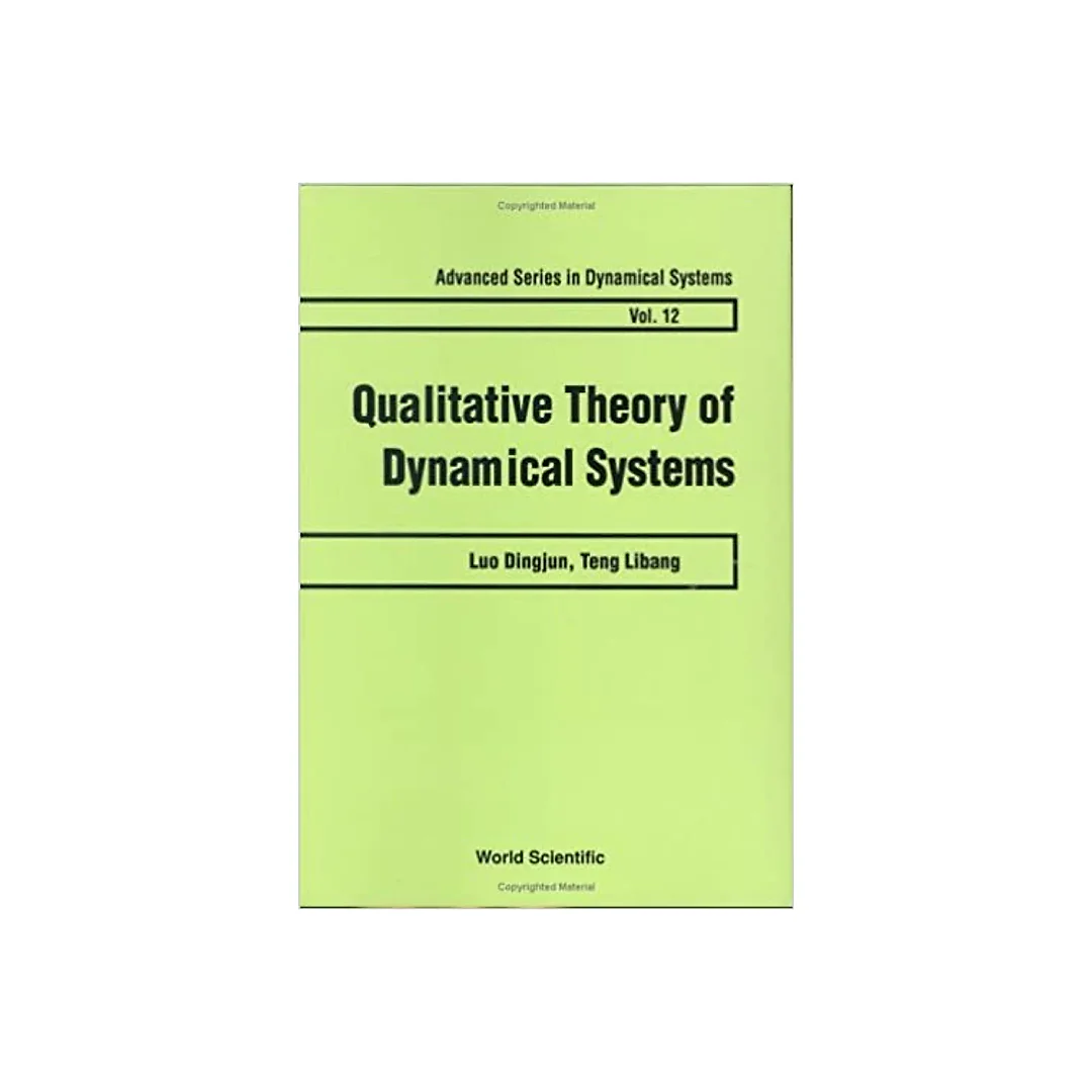 Qualitative Theory Of Dynamical Systems