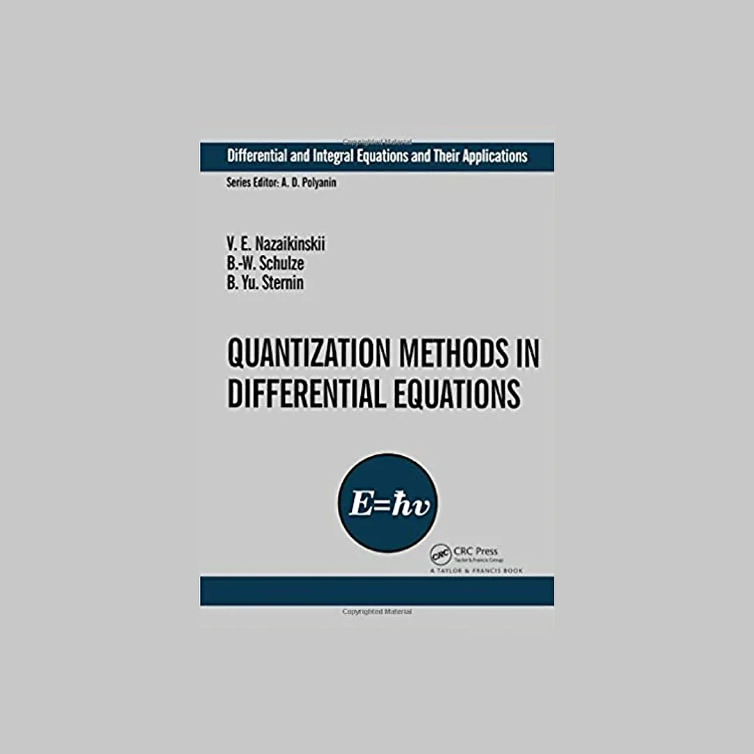 Quantization Methods in the Theory of Differential Equations