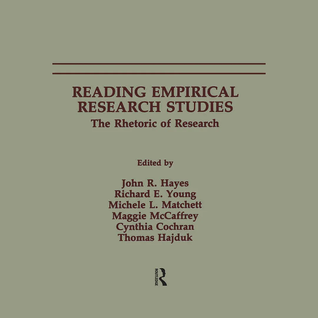 Reading Empirical Research Studies: The Rhetoric of Research