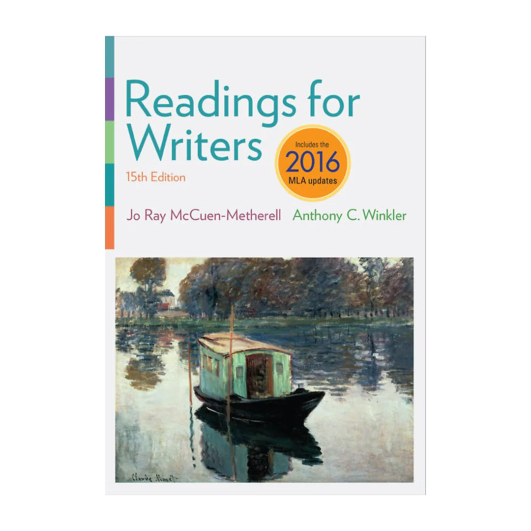 Readings for Writers 2016 MLA Update 15th Edition