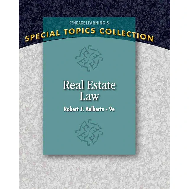 Real Estate Law 9th Edition