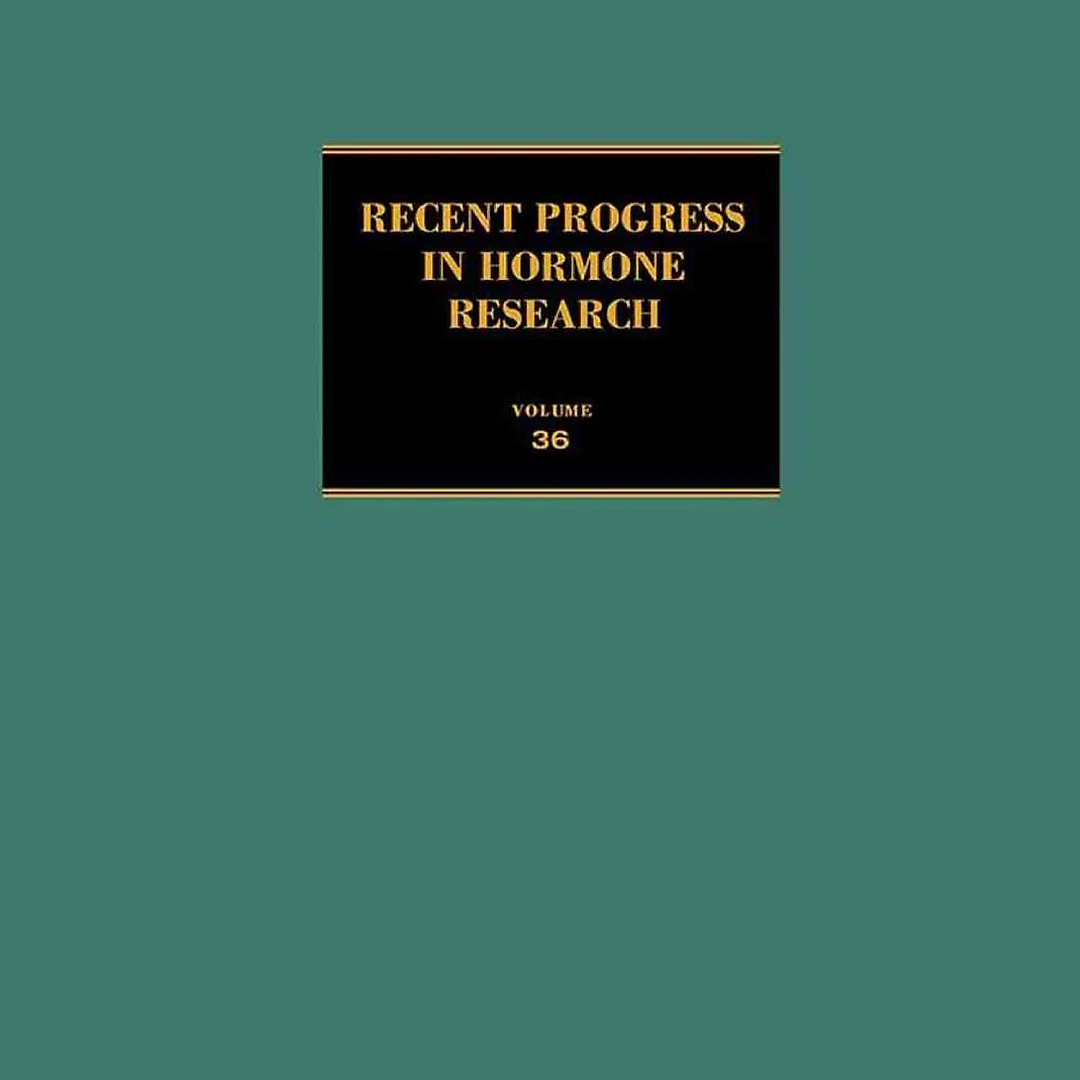 Recent Progress in Hormone Research: Proceedings of the 1979 Laurentian Hormone Conference