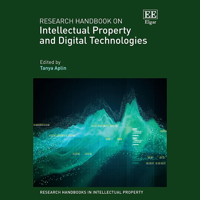 Research Handbook on Intellectual Property and Digital Technologies