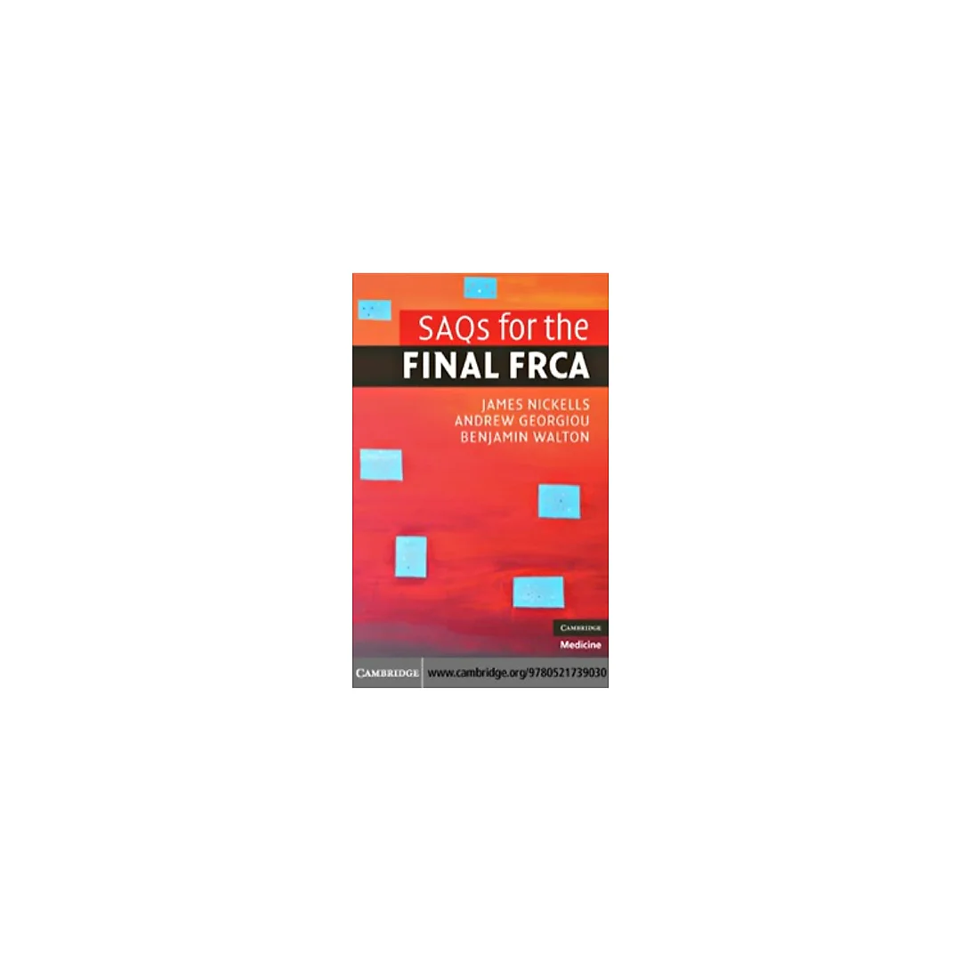 SAQs for the Final FRCA