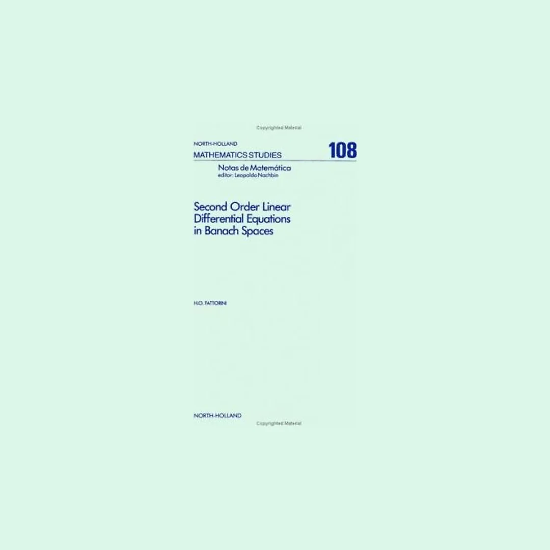 Second Order Linear Differential Equations in Banach Spaces