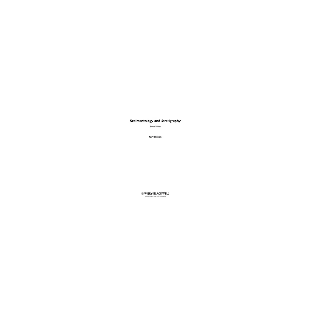 Sedimentology and Stratigraphy