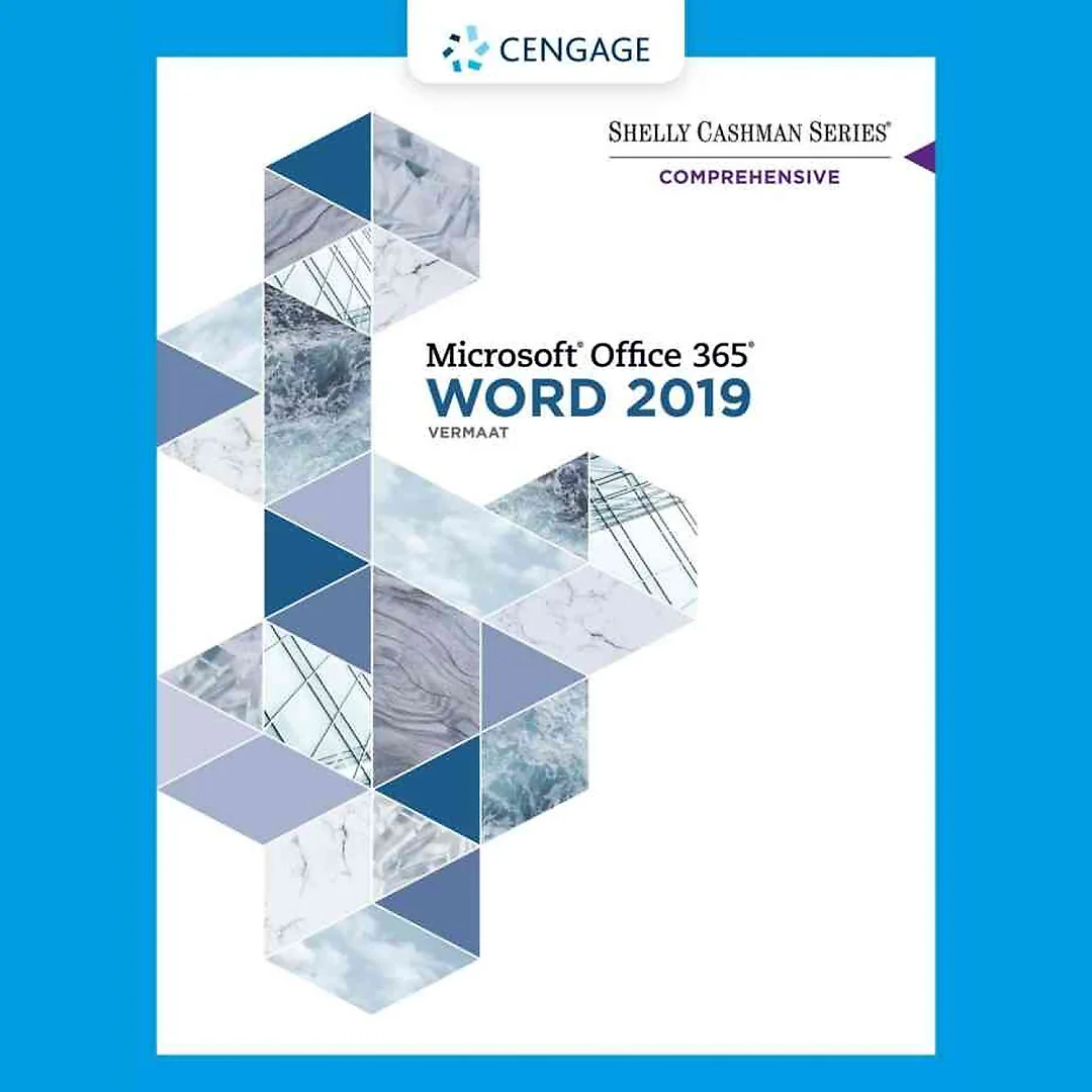 Shelly Cashman Series Microsoft Office 365 & Word 2019 Comprehensive, 1st Edition