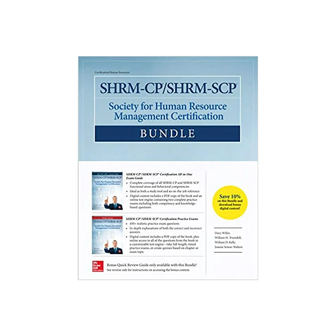 SHRM-CP/SHRM-SCP Certification Bundle (All-In-One)