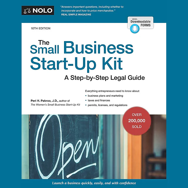 Small Business Start-Up Kit The 10th Edition A Step-by-Step Legal Guide