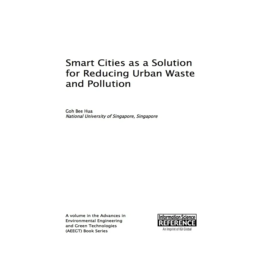Smart Cities as a Solution for Reducing Urban Waste and Pollution