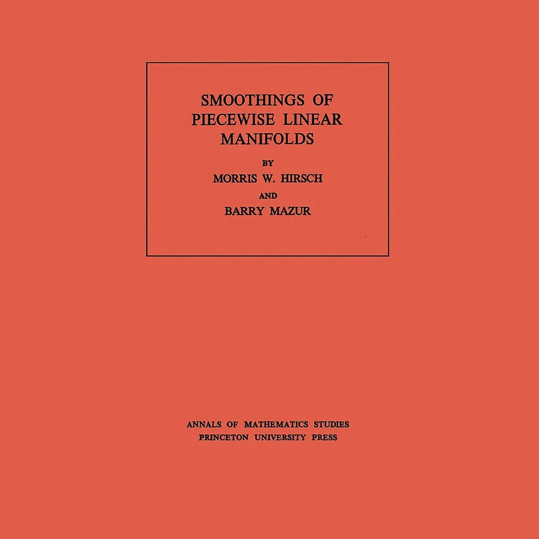 Smoothings of Piecewise Linear Manifolds. (AM-80), Volume 80