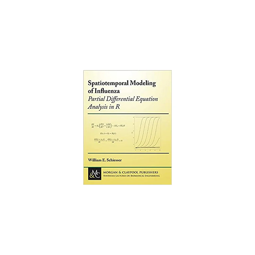 Spatiotemporal Modeling of Influenza: Partial Differential Equation Analysis in R