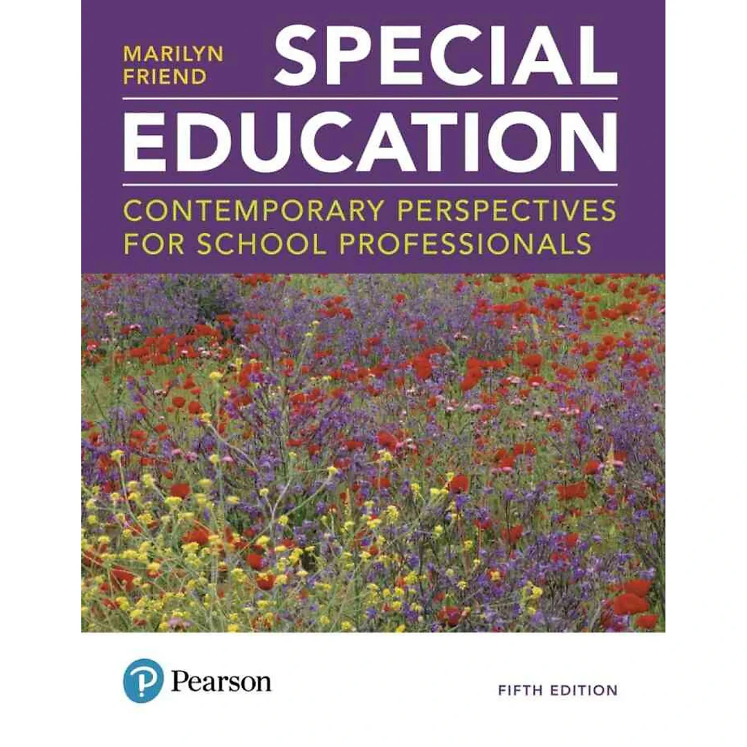 Special Education: Contemporary Perspectives for School Professionals, 5th Edition