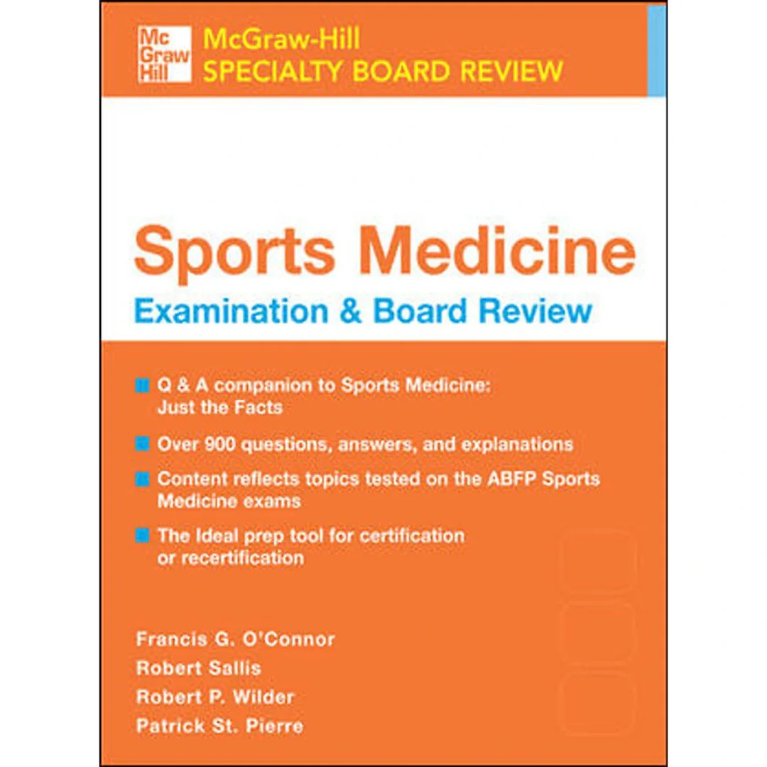 Sports Medicine: McGraw-Hill Examination and Board Review