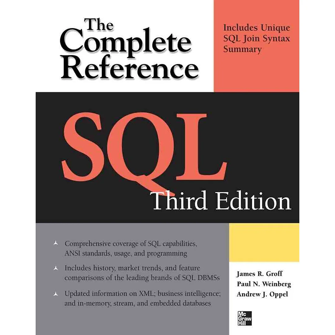 SQL The Complete Reference 3rd Edition
