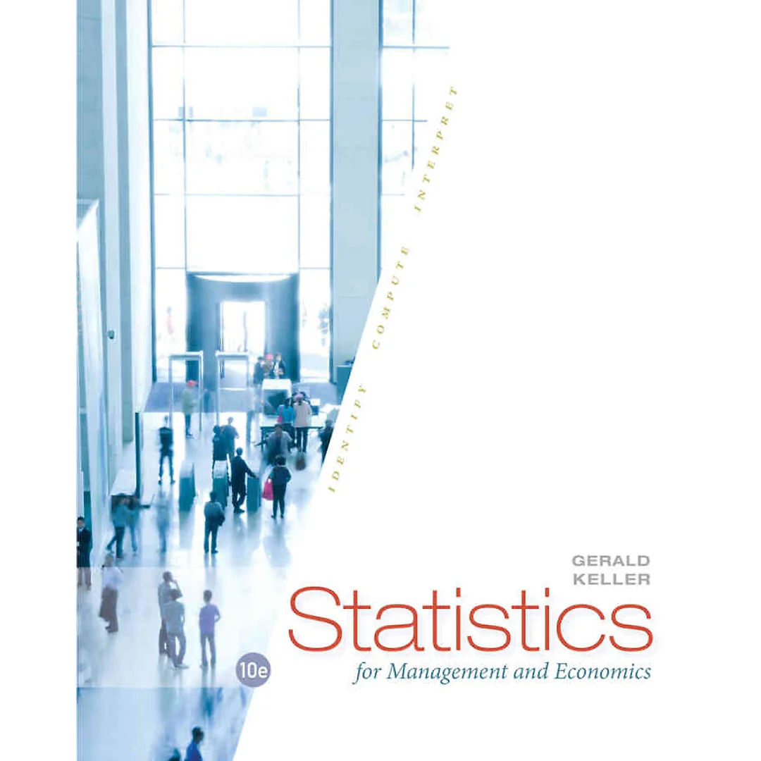Statistics for Management and Economics 10th Edition