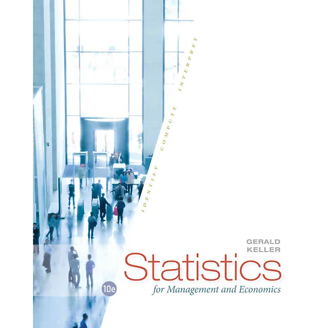 Statistics for Management and Economics 10th Edition