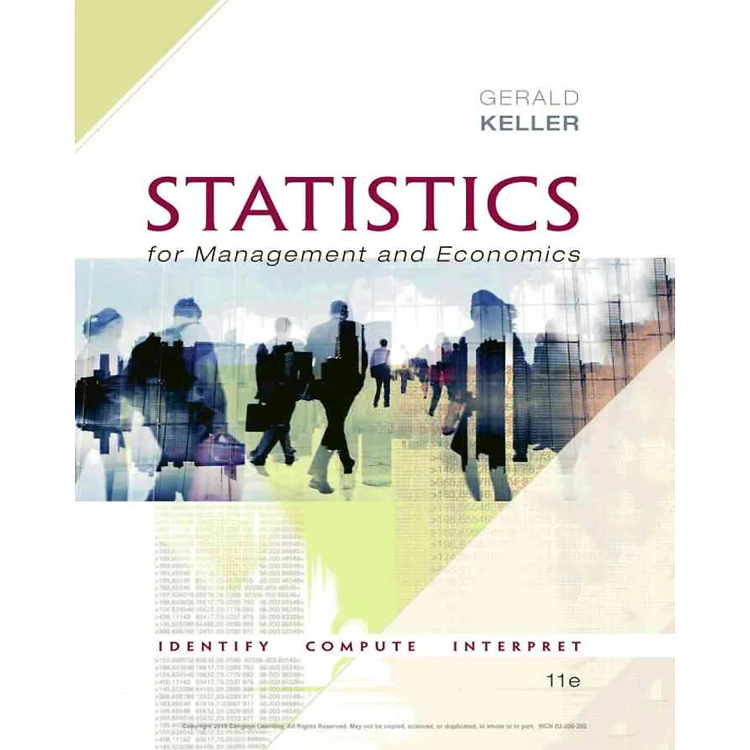 Statistics for Management and Economics 11th Edition