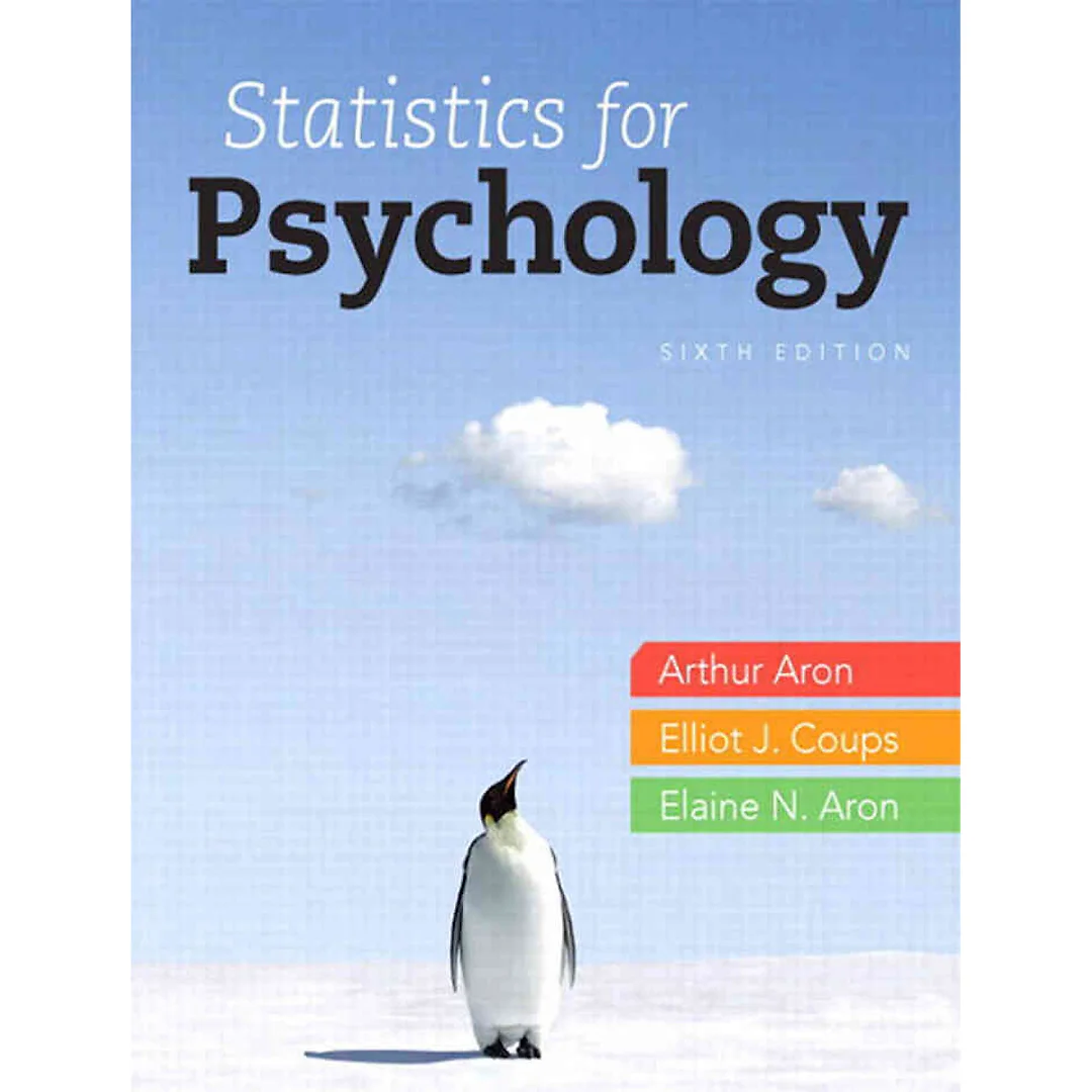 Statistics for Psychology, 6th Edition