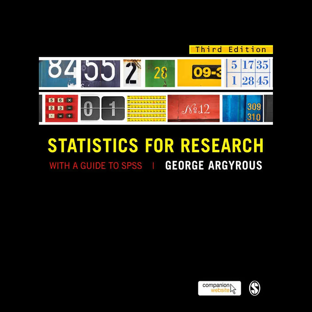 Statistics for Research: With a Guide to SPSS 3rd Edition