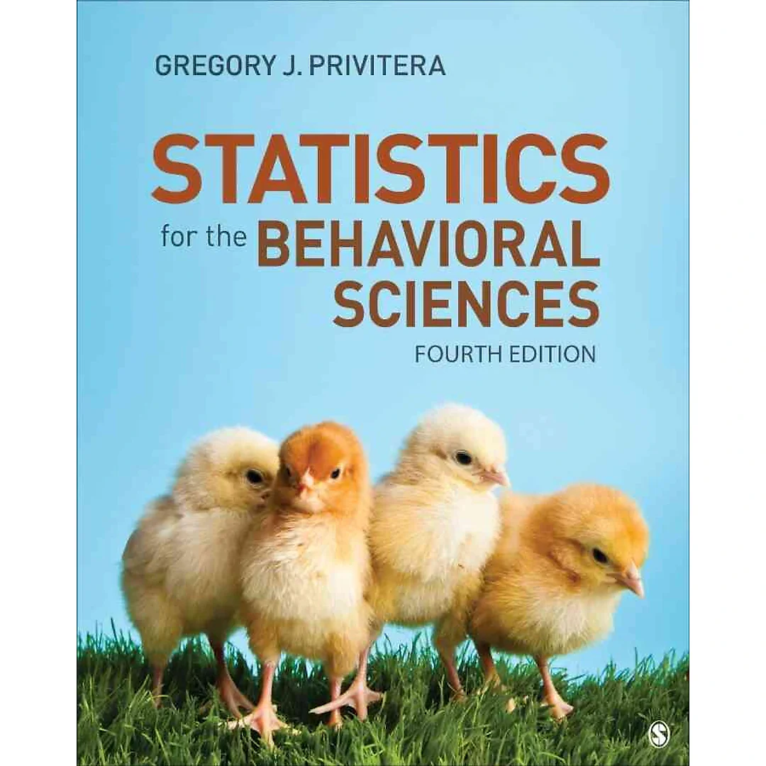 Statistics for the Behavioral Sciences, 4th Edition