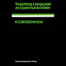 Teaching Language as Communication - Oxford Applied Linguistics
