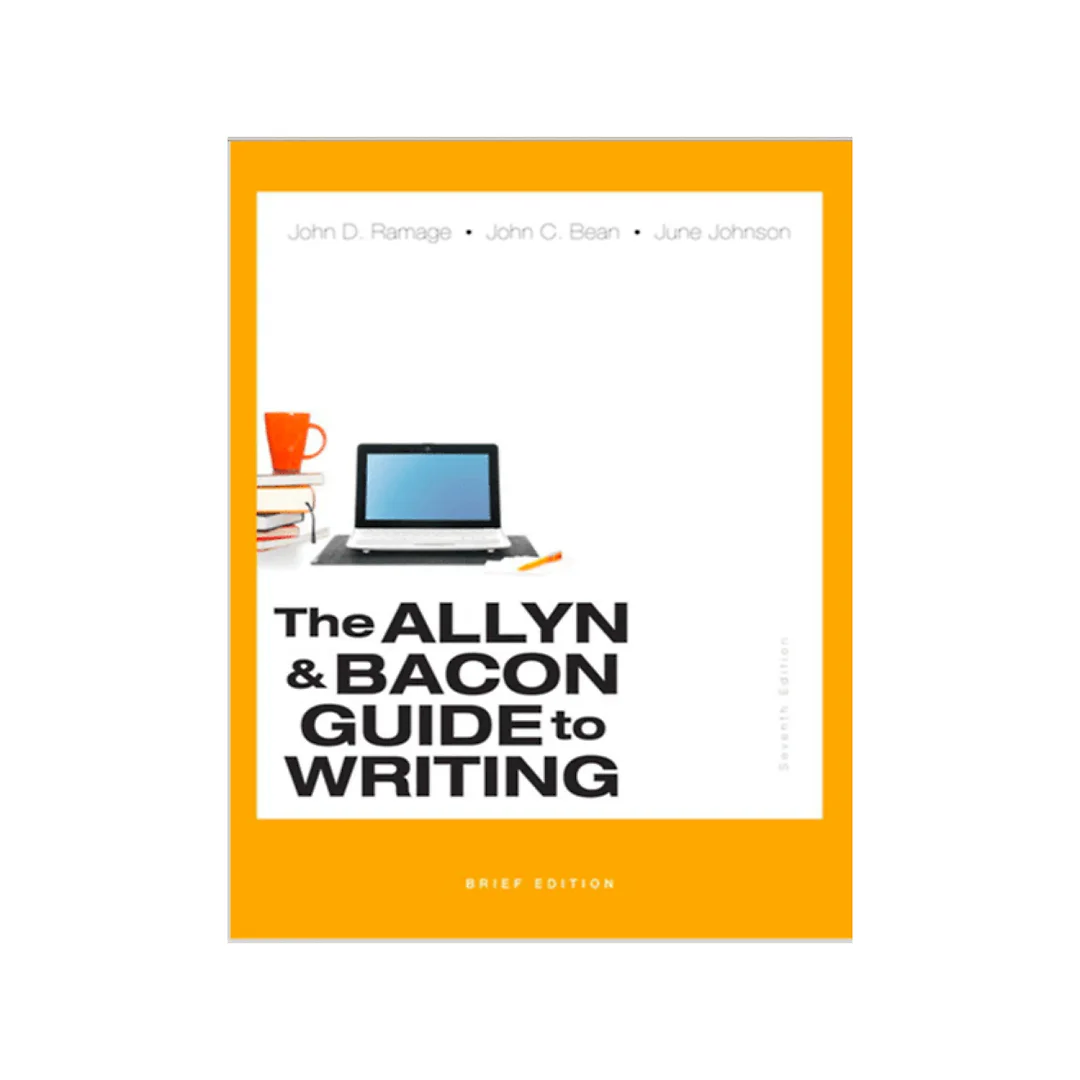The Allyn Bacon Guide To Writing 7Th Edition