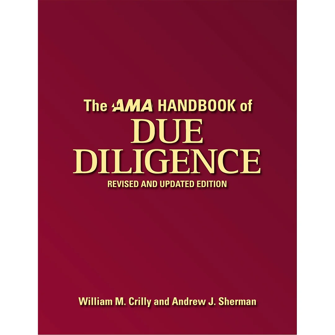 The AMA Handbook of Due Diligence