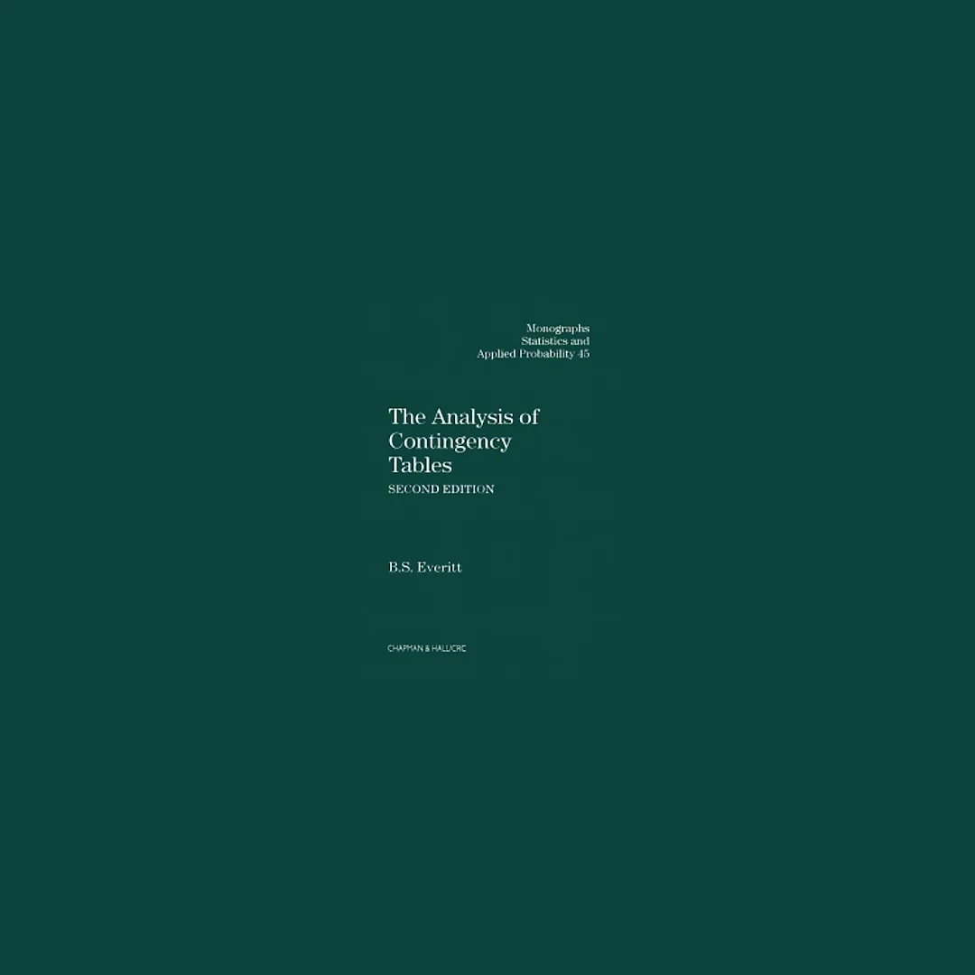 The Analysis of Contingency Tables