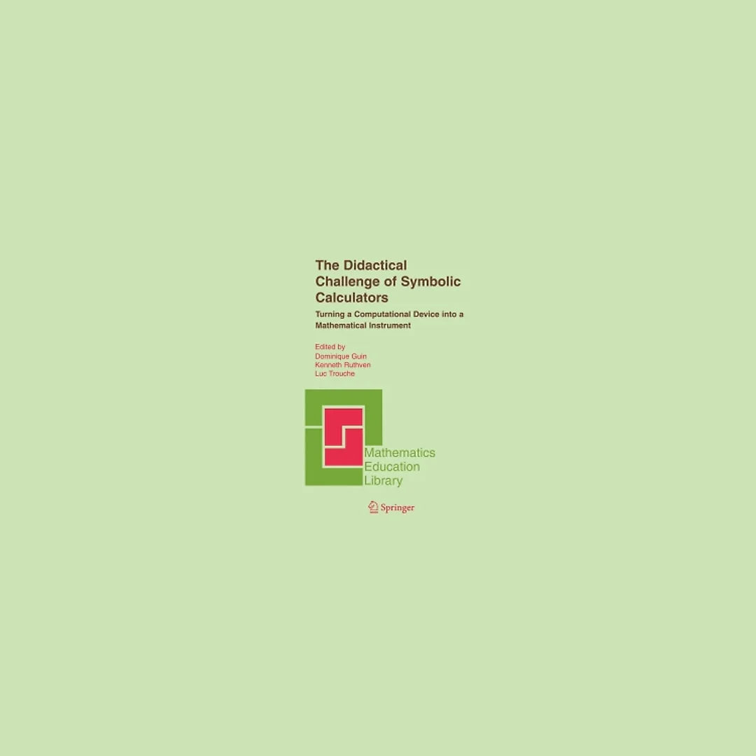 The Didactical Challenge of Symbolic Calculators: Turning a Computational Device into a Mathematical Instrument
