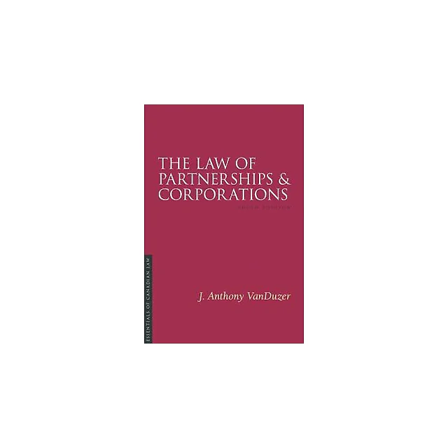 The Law of Partnerships and Corporations
