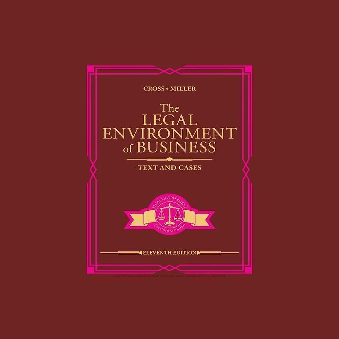 The Legal Environment Of Business Text And Cases Mindtap Course List
