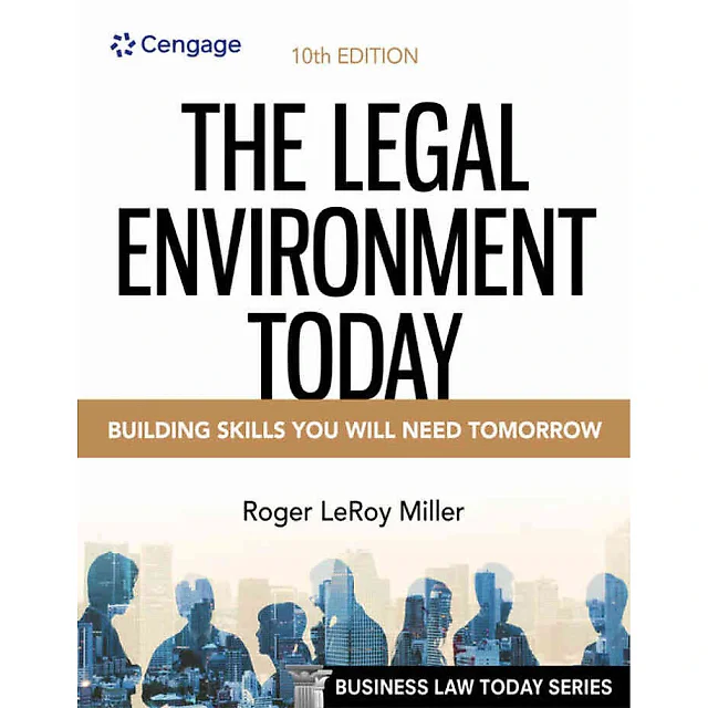 The Legal Environment Today 10th Edition