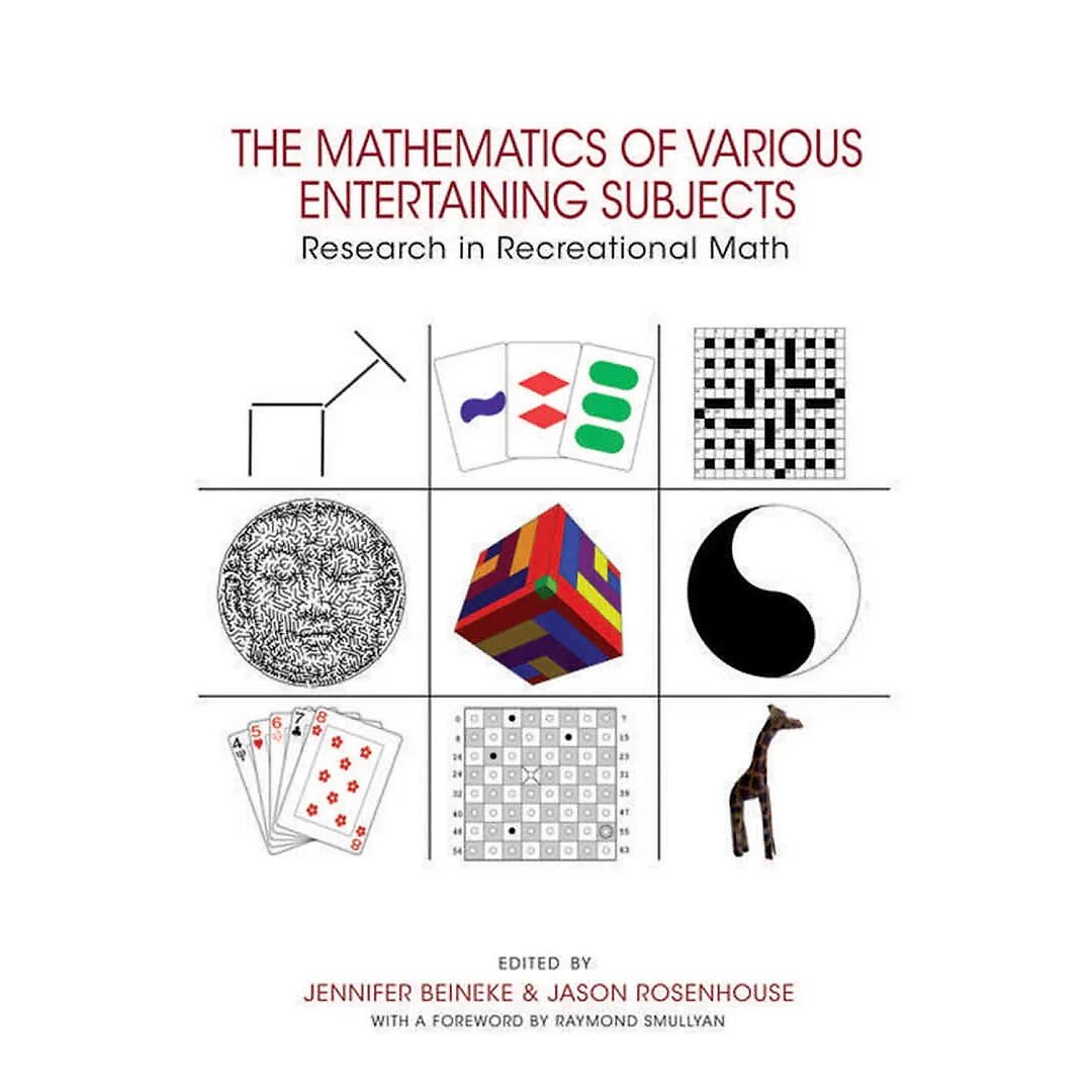 The Mathematics of Various Entertaining Subjects: Research in Recreational Math