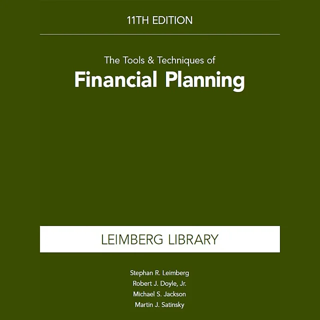 The Tools & Techniques of Financial Planning 11th Edition