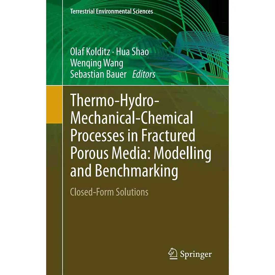 Thermo-Hydro-Mechanical-Chemical Processes in Fractured Porous Media: Modelling and Benchmarking: Closed-Form Solutions