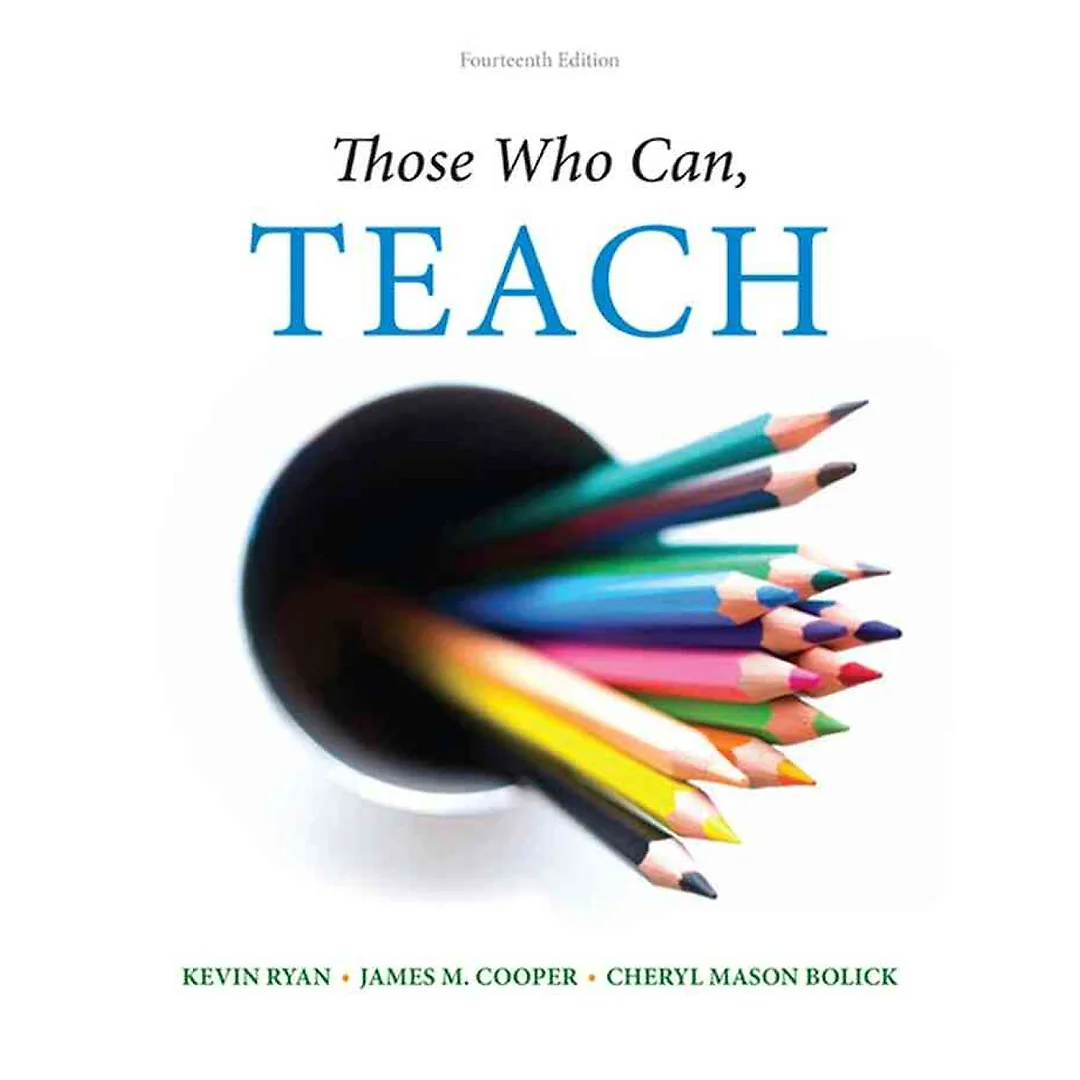 Those Who Can Teach 14th Edition