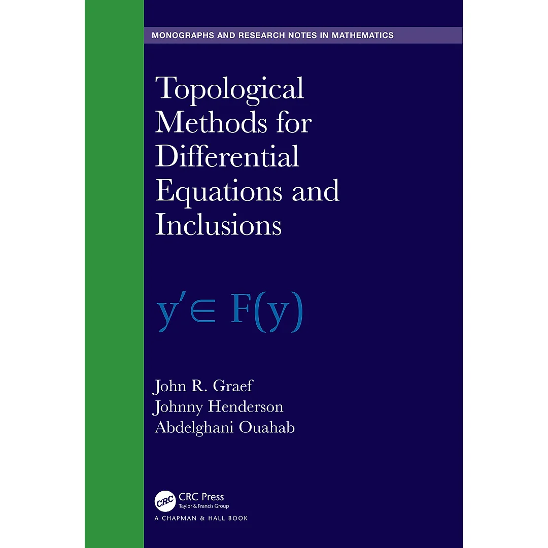 Topological Methods for Differential Equations and Inclusions