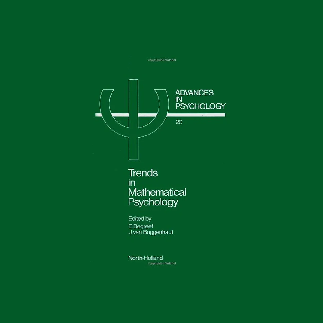 Trends in Mathematical Psychology
