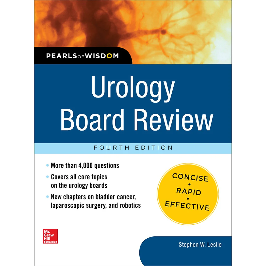 Urology Board Review Pearls of Wisdom, Fourth Edition